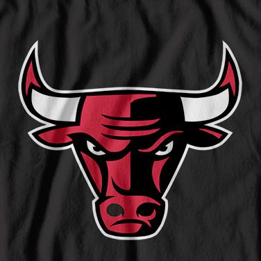 Chicago Bulls White Logo - :: Sports Devil Store 