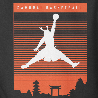 Samurai Basketball Hoodie