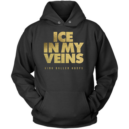 Ice in my Veins Golden Hoodie